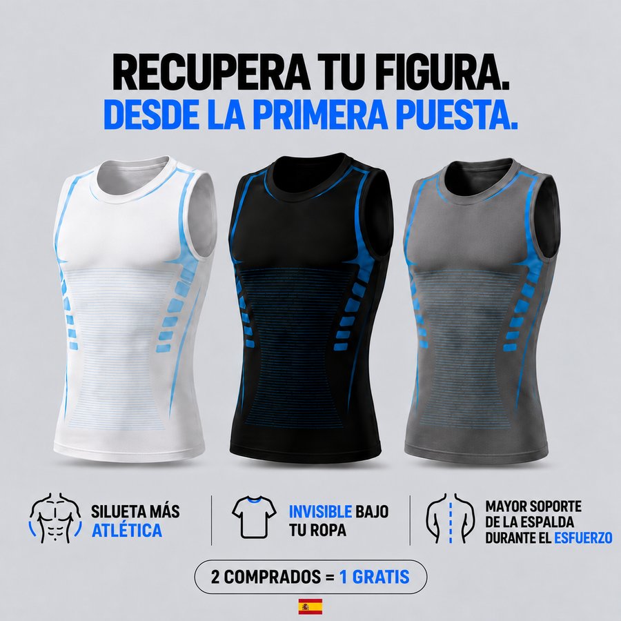 Camiseta Moldeadora de Compresión para Pádel | Hombre