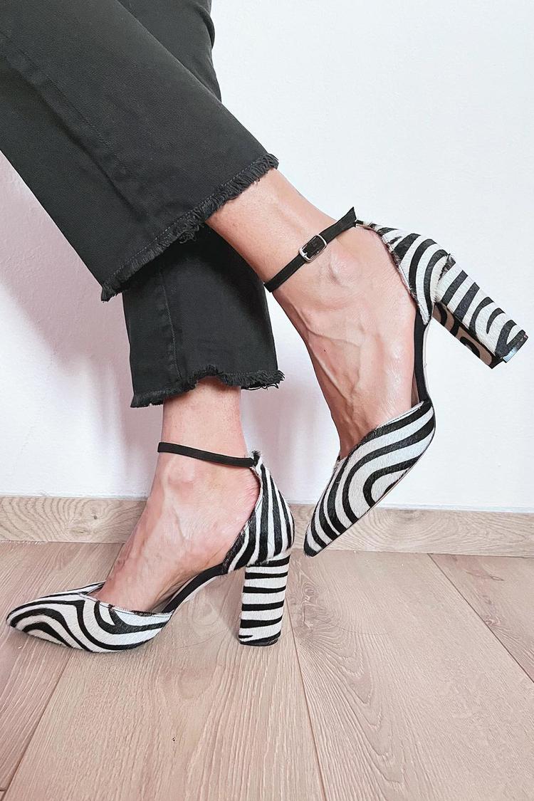 Bianco Élan - Calzado estampado premium