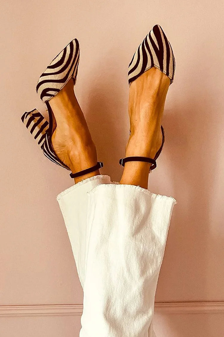 Bianco Élan - Calzado estampado premium