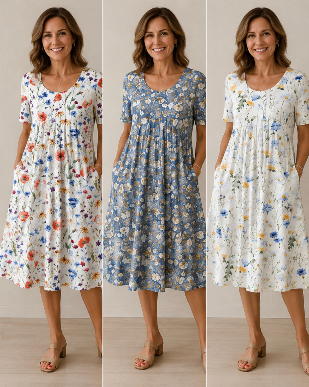 Camelia - Vestido Floral Midi