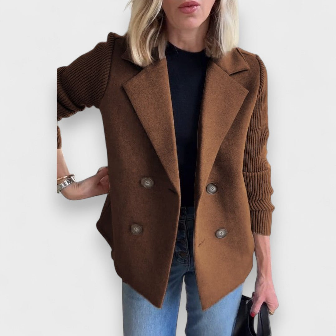 Aveline | Blazer con Mangas de Punto