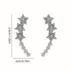 Pendientes florales atemporales