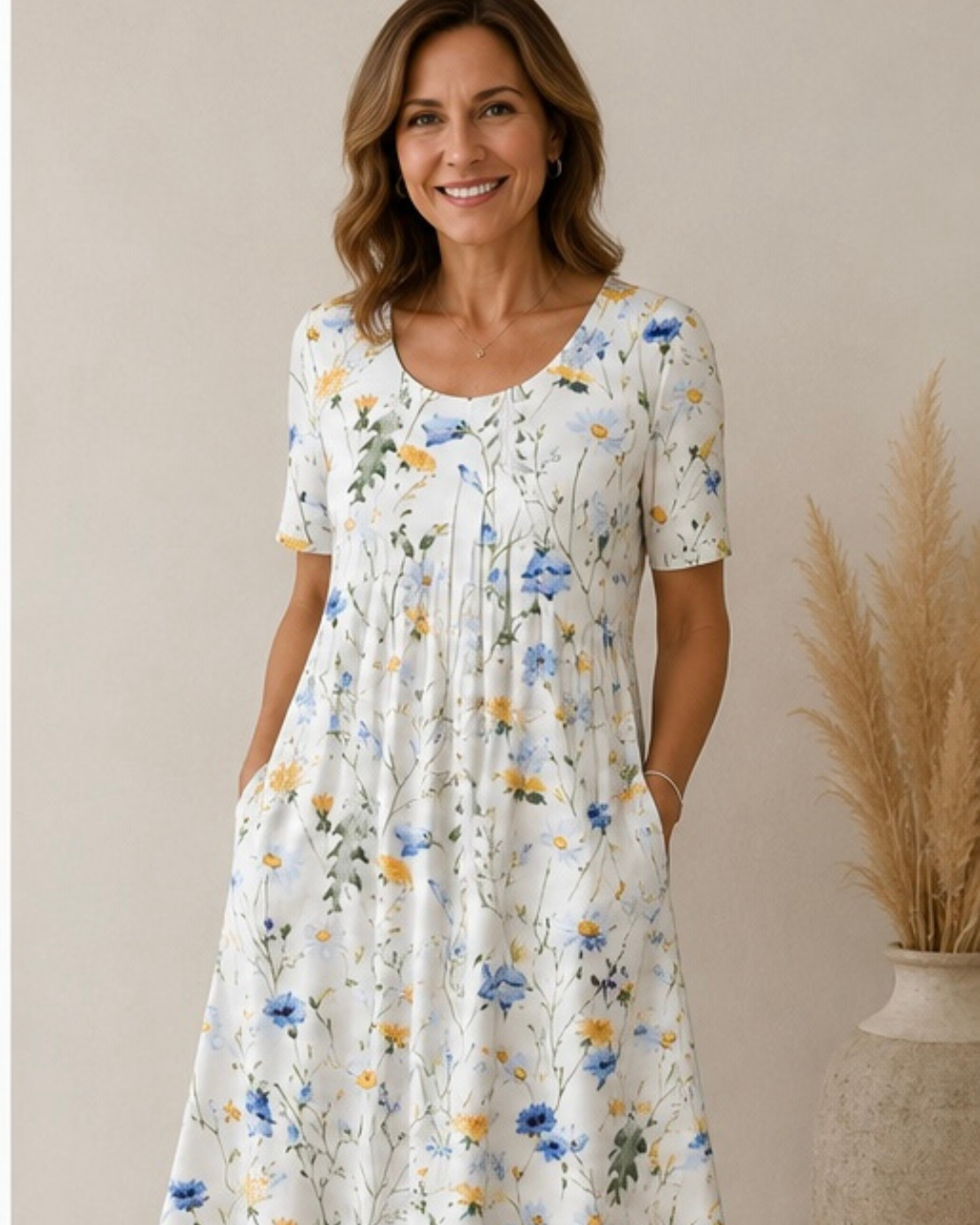 Camelia - Vestido Floral Midi