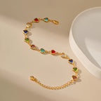 Pulsera única en forma de corazón