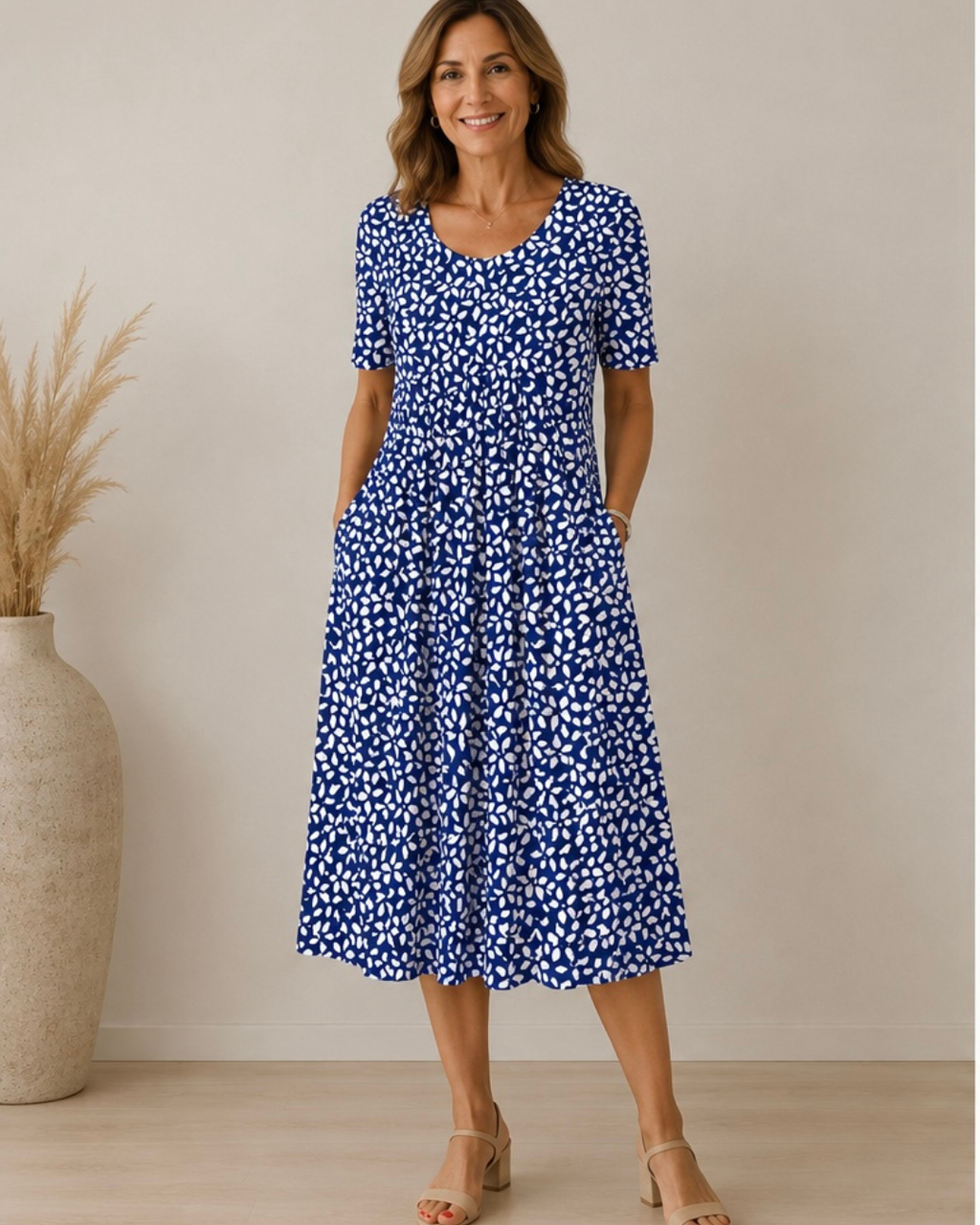 Camelia - Vestido Floral Midi