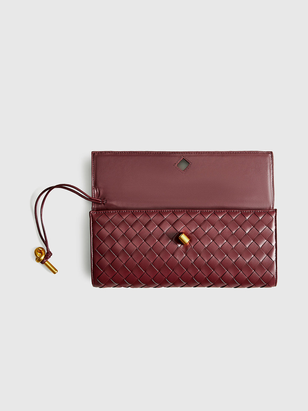 Bolso De Hombro Tipo Clutch Con Solapa