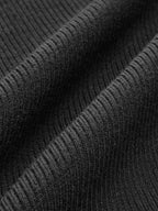 Jersey Con Ribetes En Contraste y Detalles De Perlas