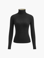 Jersey De Manga Larga De Dos Tonos y Doble Cara