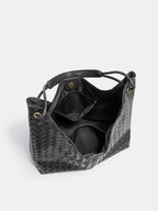 Bolso De Hombro Tejido De Gran Capacidad
