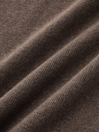 Pantalones De Punto De Corte Ancho Con Cordón