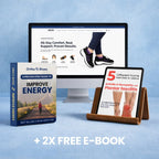 ShiftEase - 12-Hour Shift Shoes for All-Day Foot, Knee & Back Pain Relief (BOGO)