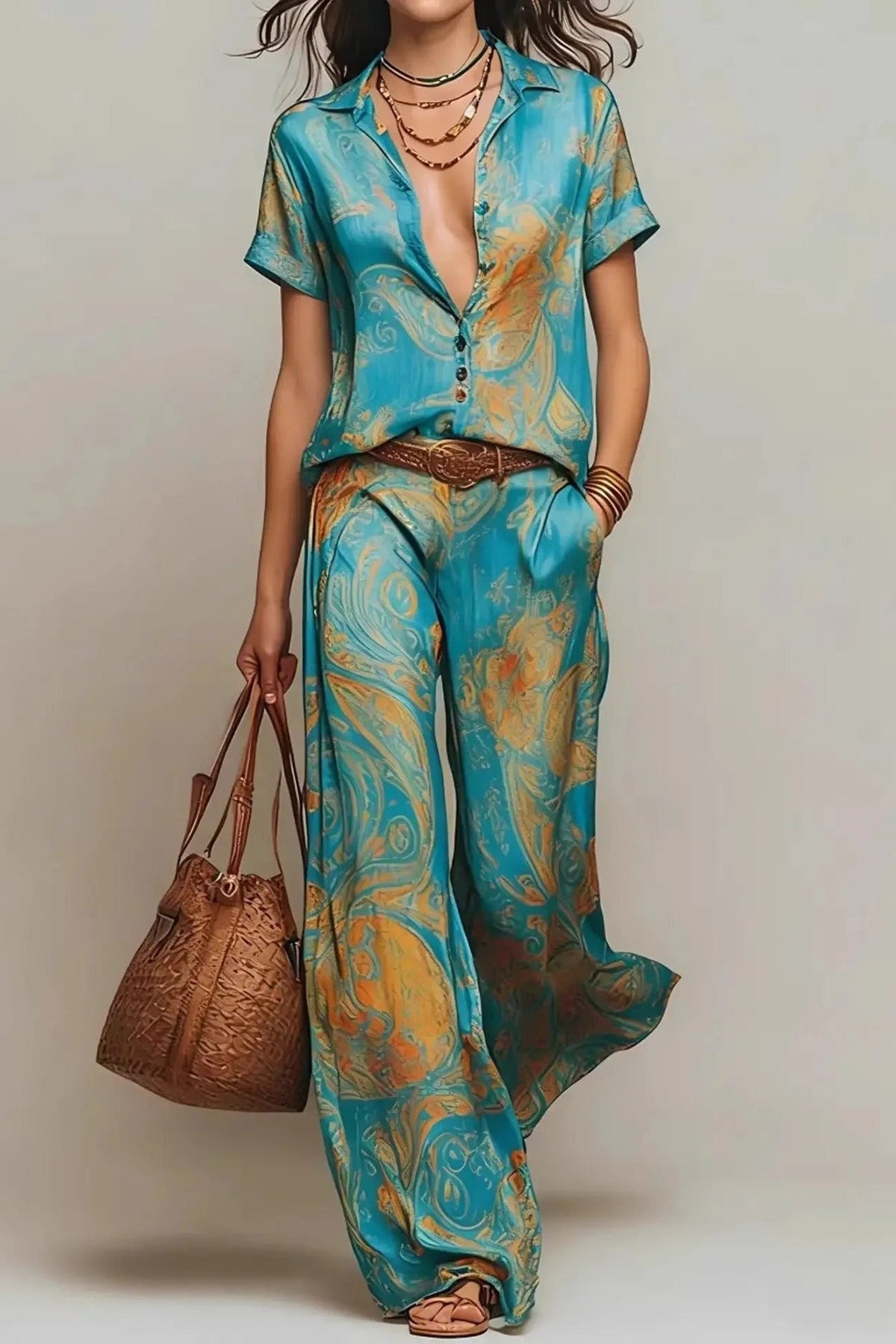 Carlotta – Conjunto Elegante de Dos Piezas