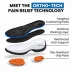 ShiftEase - 12-Hour Shift Shoes for All-Day Foot, Knee & Back Pain Relief (BOGO)