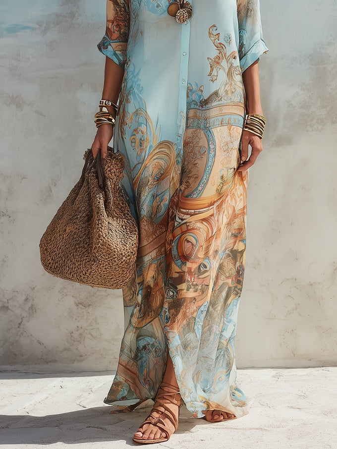 Giulia – Vestido Largo Bohemio