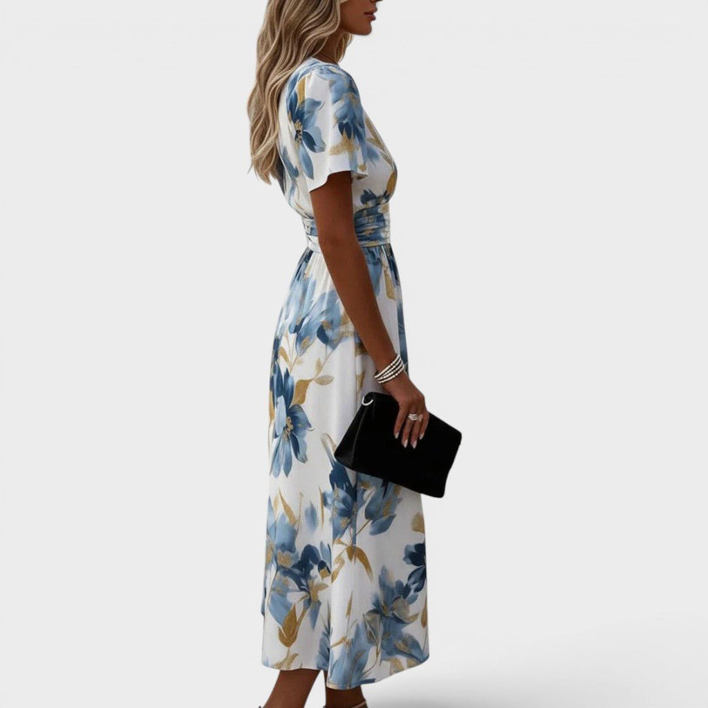 Alma – Vestido Midi Floral