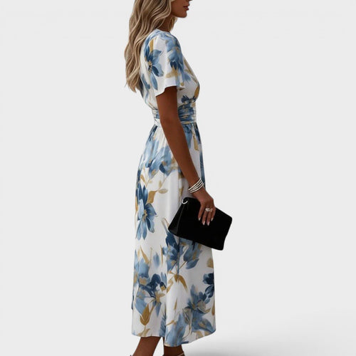 Alma – Vestido Midi Floral