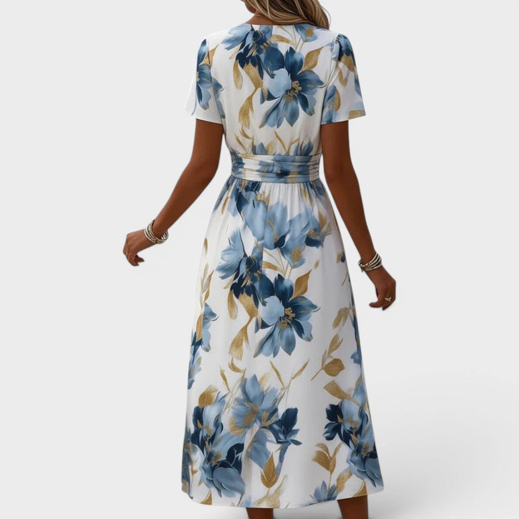 Alma – Vestido Midi Floral