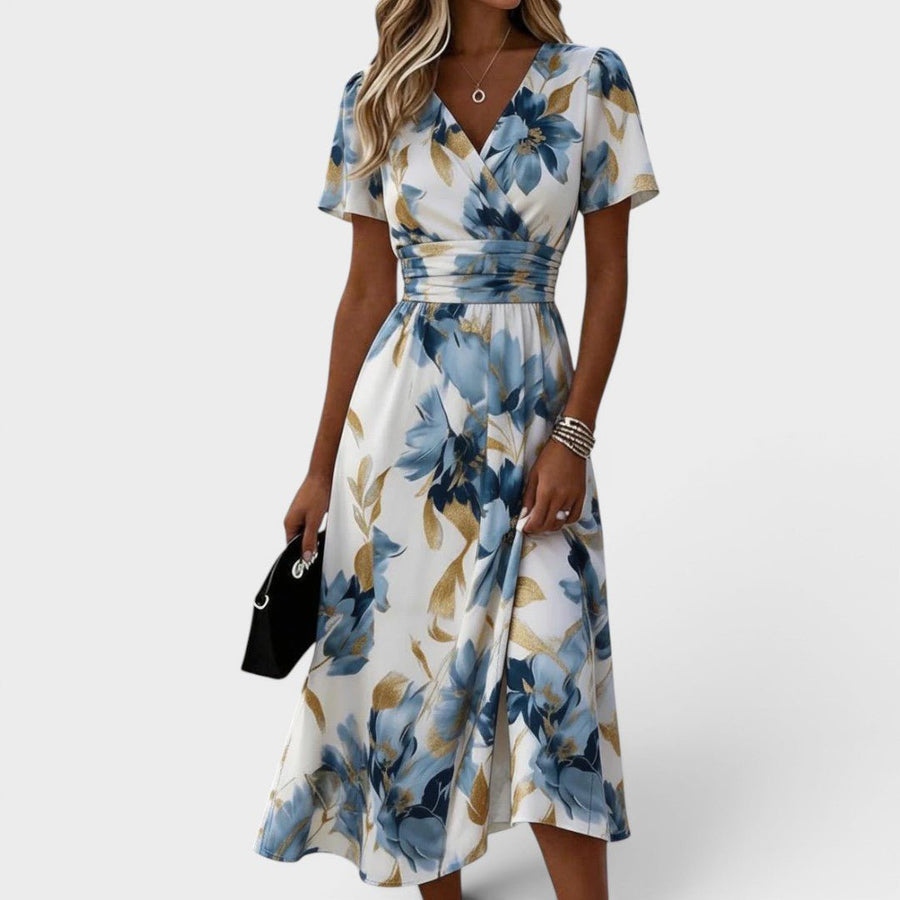 Alma – Vestido Midi Floral