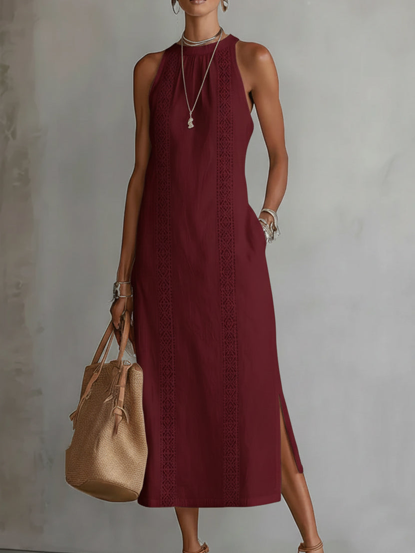 Maison Blanche — Vestido midi